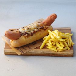 森パンドッグセット(カレー&焼チーズ)