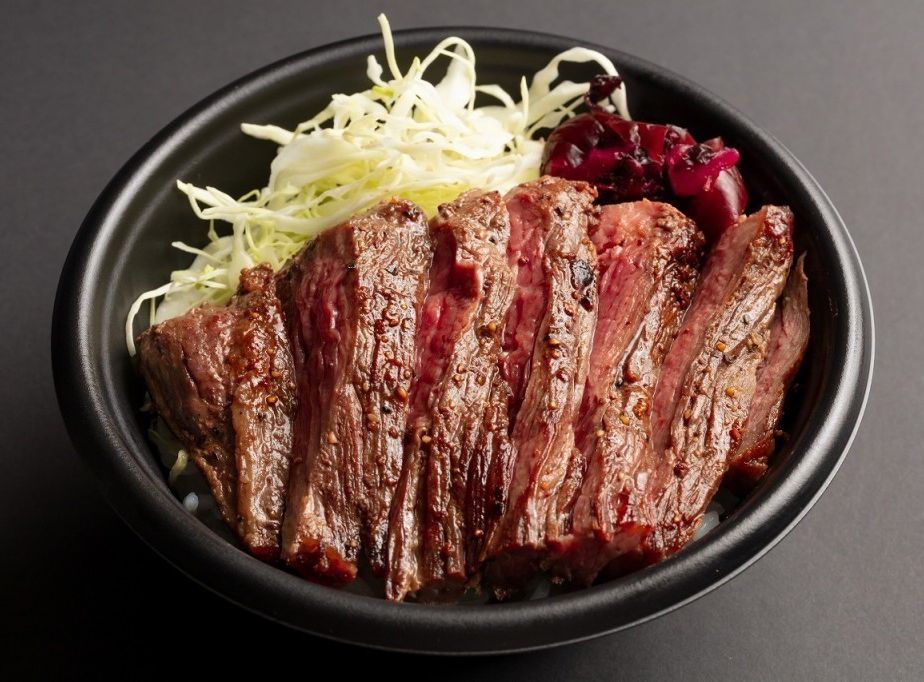 ビフテキ丼濃厚コク旨醤油