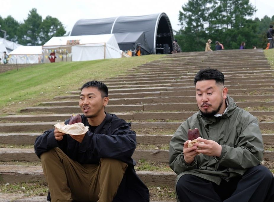 フェスで食べたこの一品・熟成焼き芋「芋王」　田我流＠THE CAMP BOOK