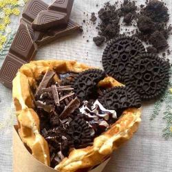 クッキークリーム ワッフルロール