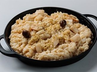 ポルチーニ茸のクリームリゾット