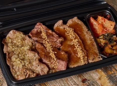 トリプル焼肉弁当