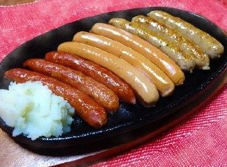 ヴルストヒェン３種盛り