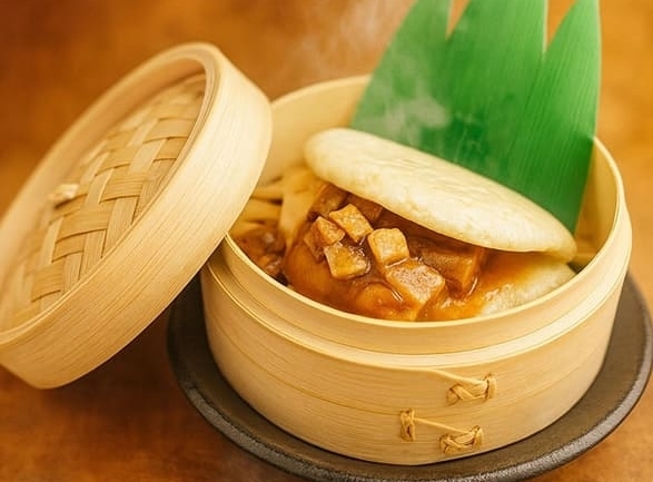 豚角煮バーガー