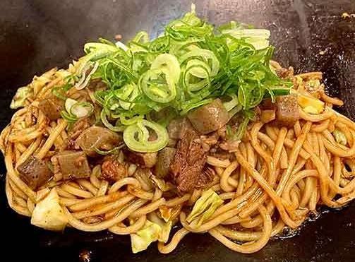 神戸牛すじ焼きそば