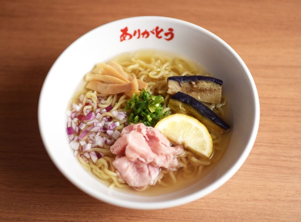 冷製白醤油ラーメン