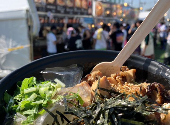 炭火焼 鶏まぶし丼　オルガン